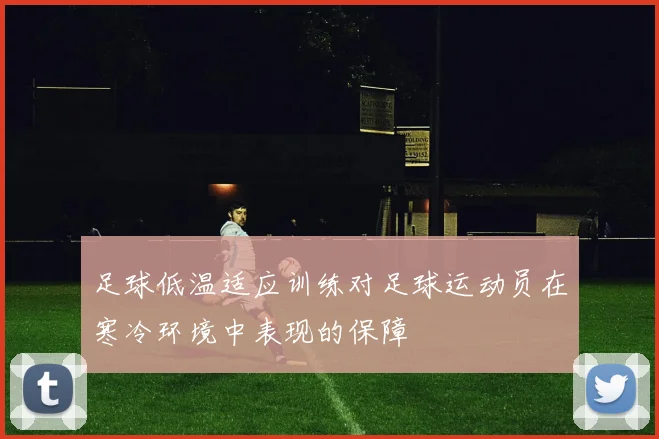 足球低温适应训练对足球运动员在寒冷环境中表现的保障